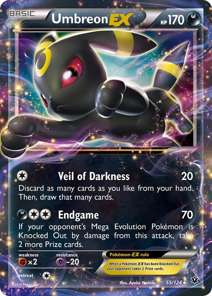Umbreon EX (55/124) (XY - Fates Collide)