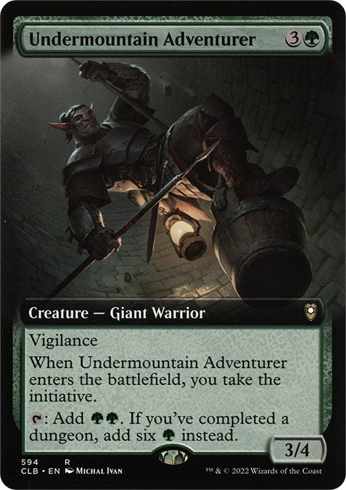 Undermountain Adventurer (Extended Art) (594)