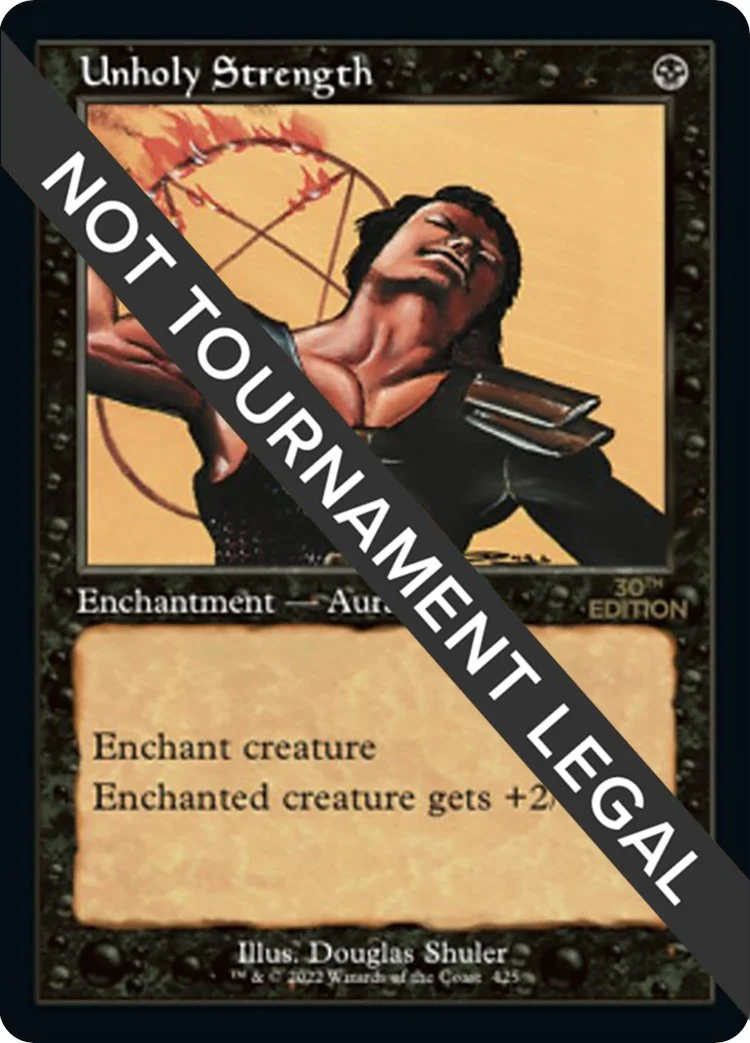 Unholy Strength (Retro Frame) (425)