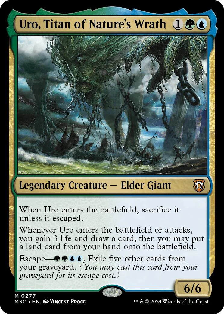 Uro, Titan of Nature's Wrath (Ripple Foil) (277)