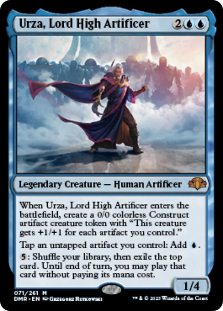 Urza, Lord High Artificer (71)