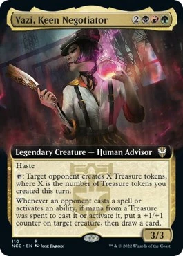 Vazi, Keen Negotiator (Extended Art) (110)