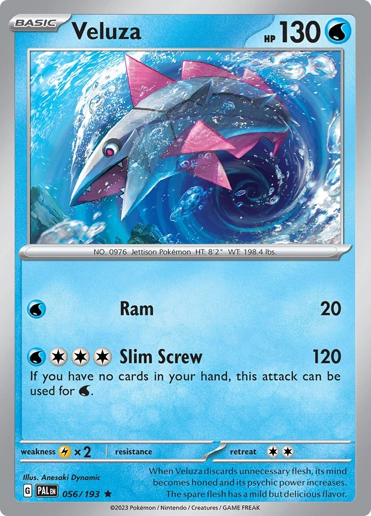 Veluza (056/193) (SV02: Paldea Evolved)