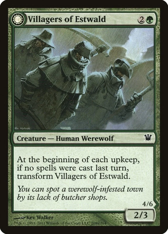 Villagers of Estwald (209) (Innistrad) (ISD)
