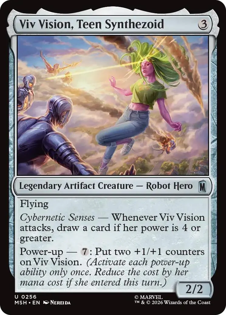 Viv Vision, Teen Synthezoid (256) (Marvel Super Heroes)