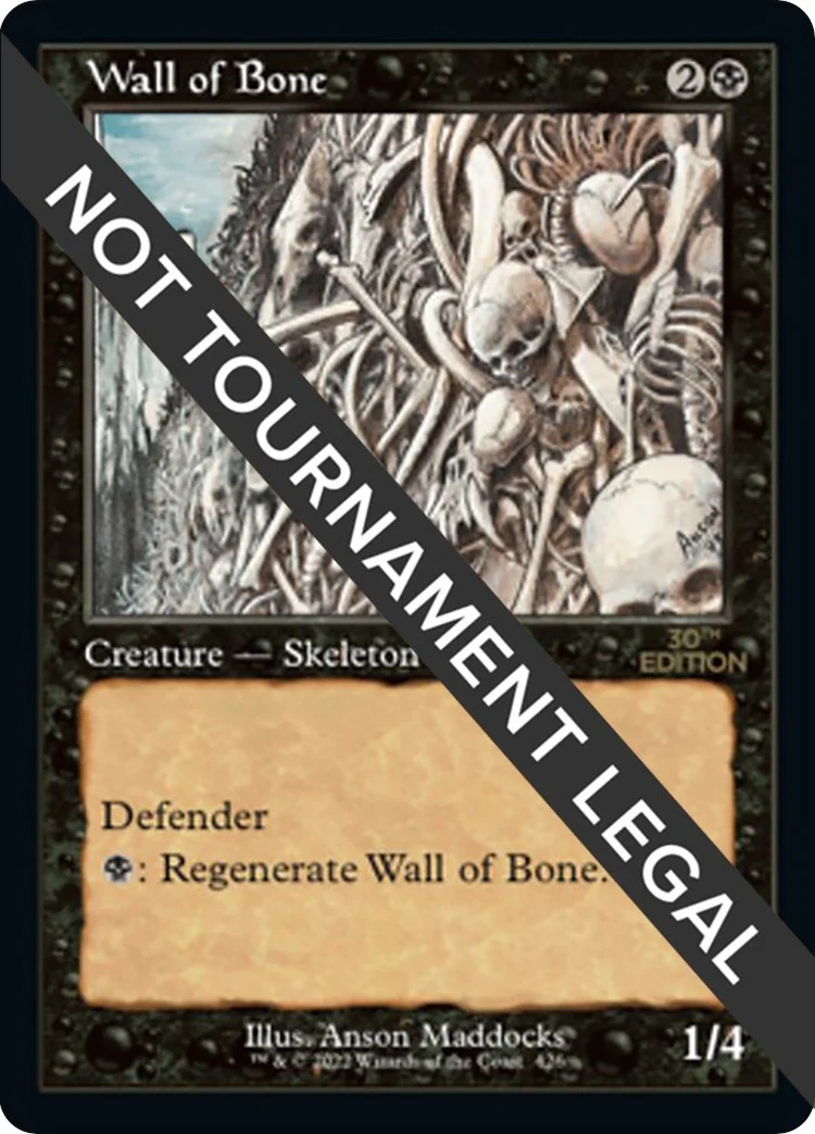 Wall of Bone (Retro Frame) (426)