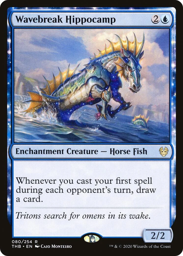 Wavebreak Hippocamp (80) (Theros Beyond Death)
