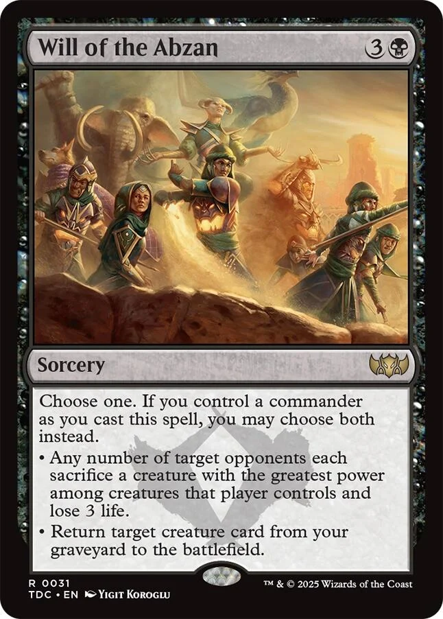 Will of the Abzan (31)