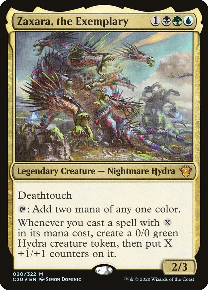 Zaxara, the Exemplary (20) (Commander 2020) (C20)